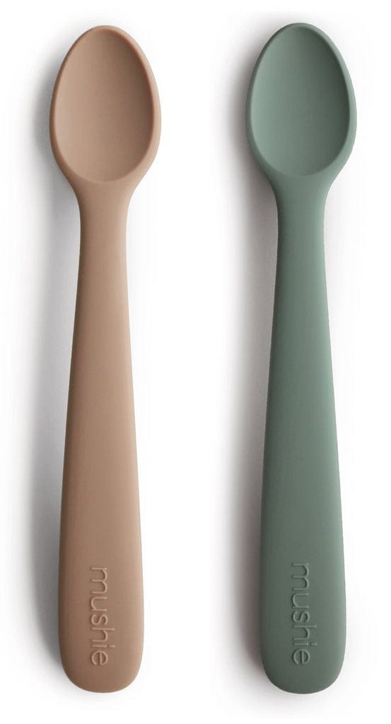 Mushie Silicone Feeding Spoon - Dried Thyme / Natural - MSS-201