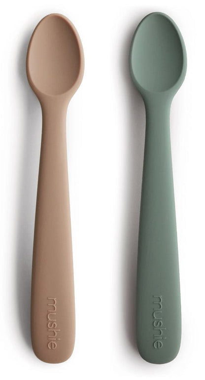 Mushie Silicone Feeding Spoon - Dried Thyme / Natural - MSS-201