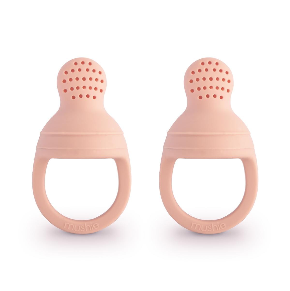 Mushie Silicone Fresh Food Feeder 2-Pack - Blush - SFFF-1001