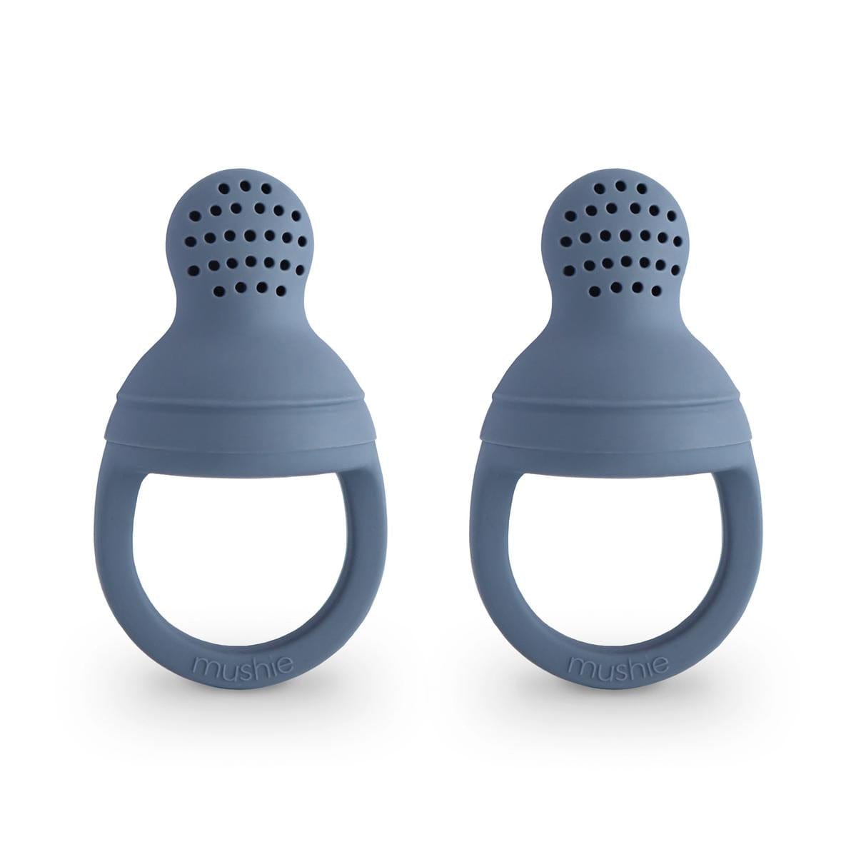 Mushie Silicone Fresh Food Feeder 2-Pack - Tradewinds - SFFF-1006