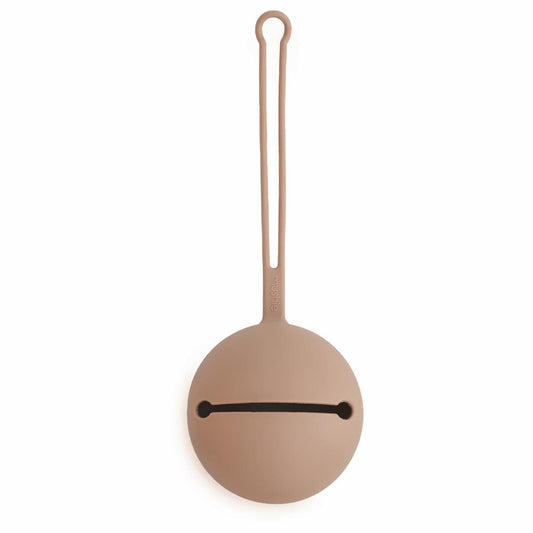 Mushie Silicone Pacifier Case - Natural - SPC-2003