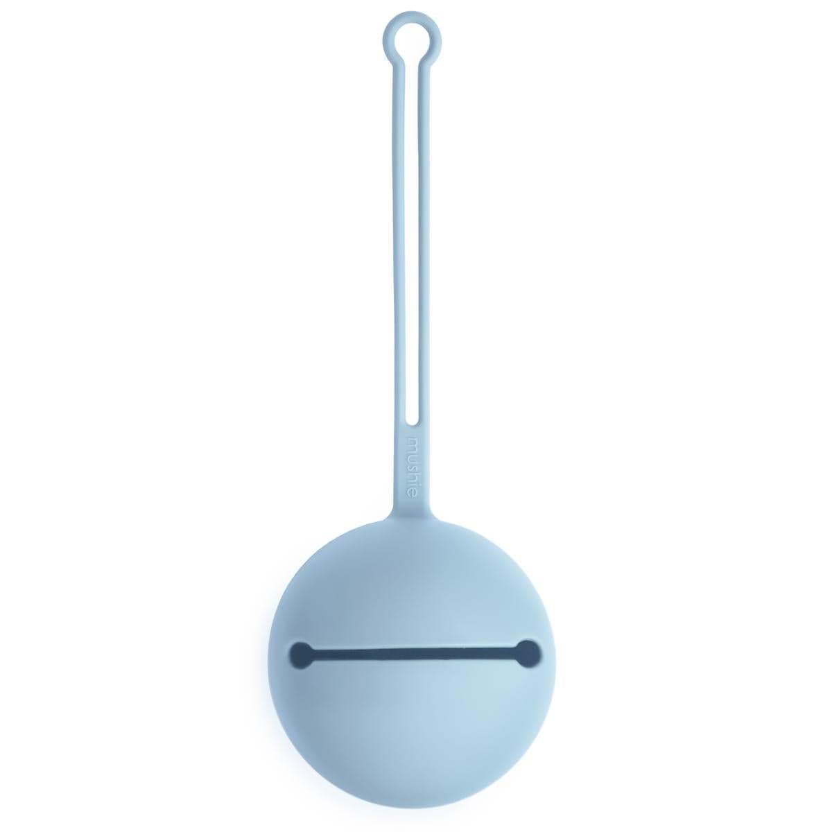 Mushie Silicone Pacifier Case - Powder Blue - SPC-2009