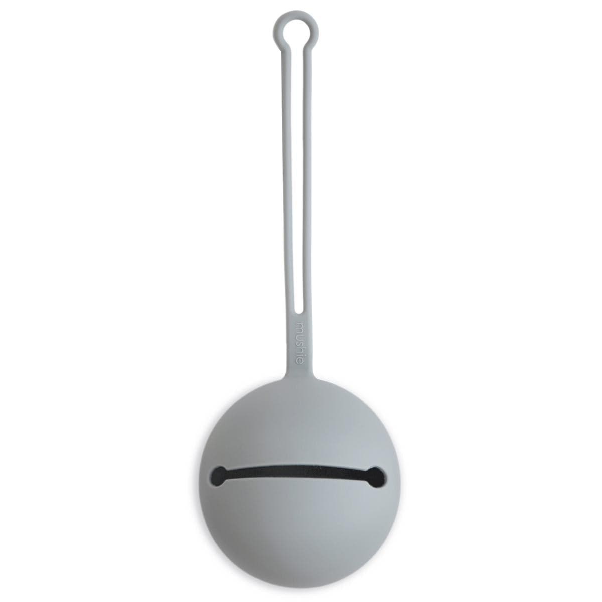 Mushie Silicone Pacifier Case - Stone - SPC-2001