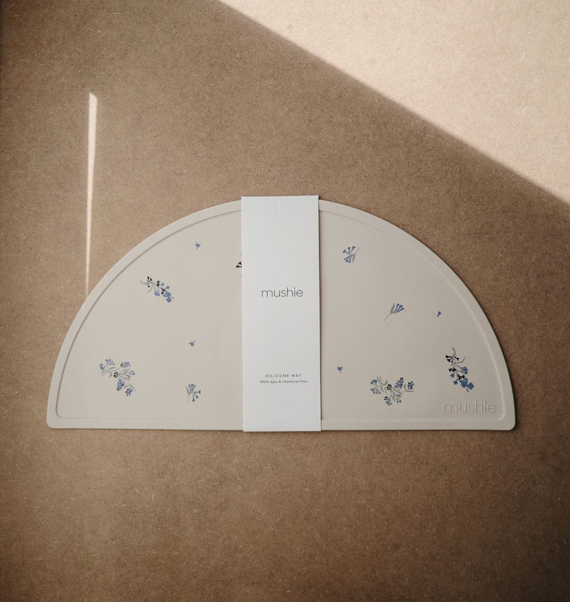 Mushie Silicone Place Mat - Lilac Flowers - MPM-407