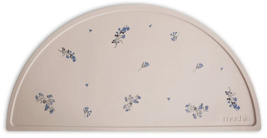 Mushie Silicone Place Mat - Lilac Flowers - MPM-407