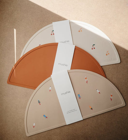 Mushie Silicone Place Mat - Rocket Ships - MPM-404