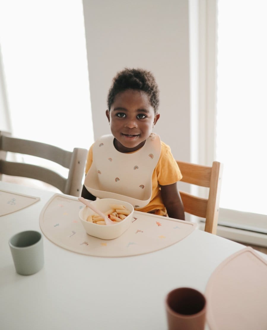 Mushie Silicone Place Mat - Vanilla Confetti - MPM-415