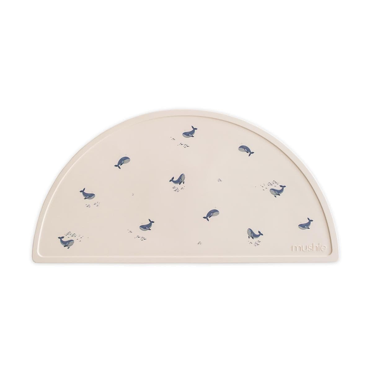 Mushie Silicone Placemat - Whales - MPM-421