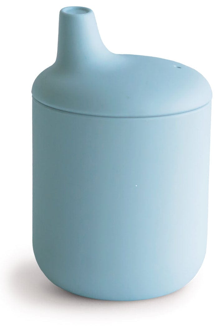 Mushie Silicone Sippy Cup - Powder Blue - SC-107