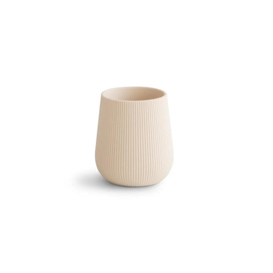 Mushie Silicone Starter Cup - Shifting Sand - MSSC-1003