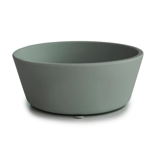 Mushie Silicone Suction Bowl - Dried Thyme - MSB-20005