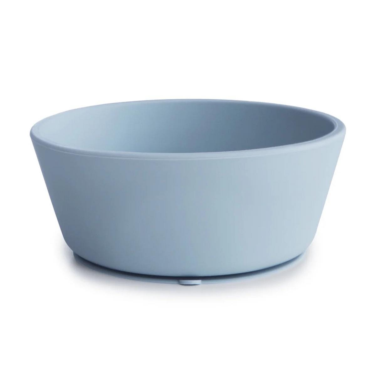 Mushie Silicone Suction Bowl - Powder Blue - MSB-20009