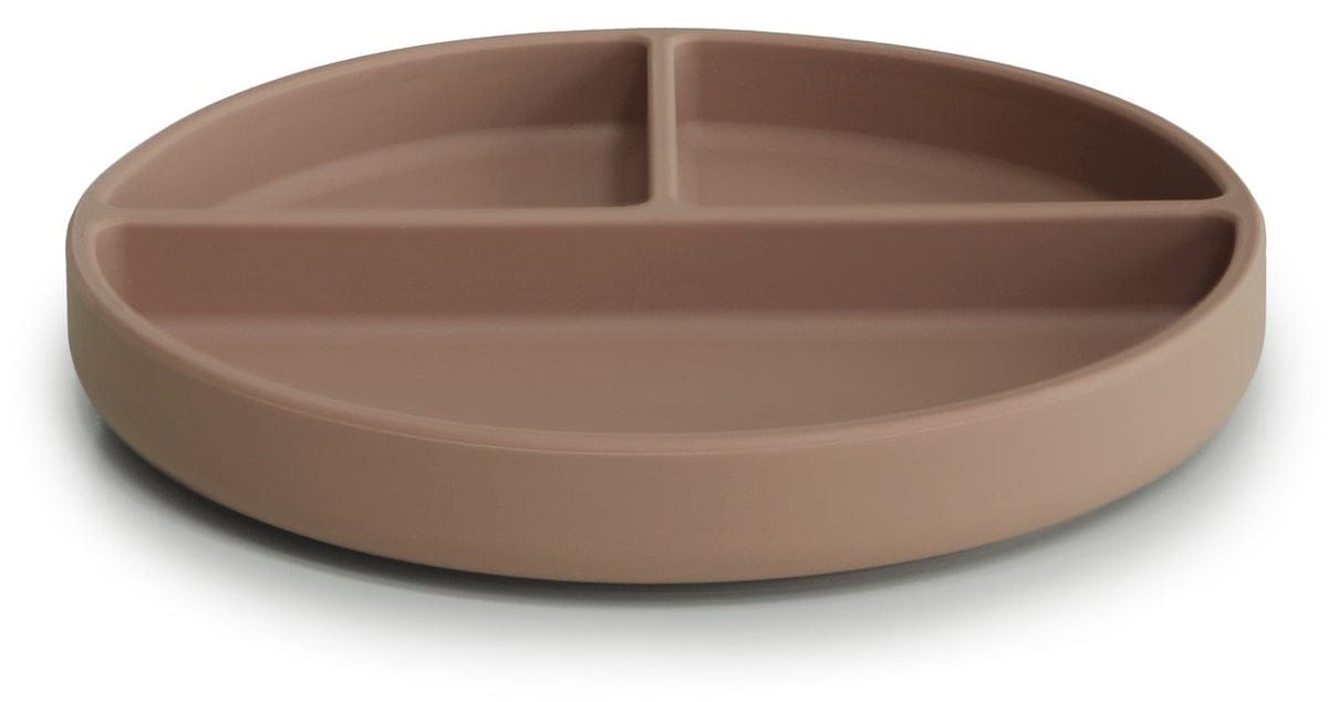 Mushie Silicone Suction Plate - Natural - MSP-20009