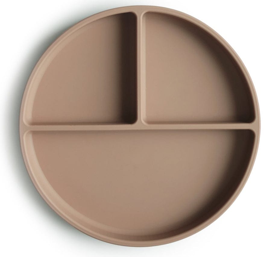 Mushie Silicone Suction Plate - Natural - MSP-20009