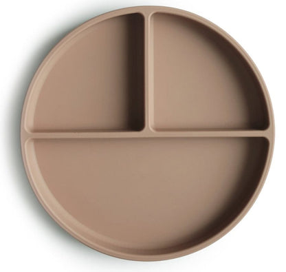 Mushie Silicone Suction Plate - Natural - MSP-20009