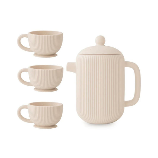 Mushie Silicone Tea Play Set - Shifting Sand - MSTS-1001