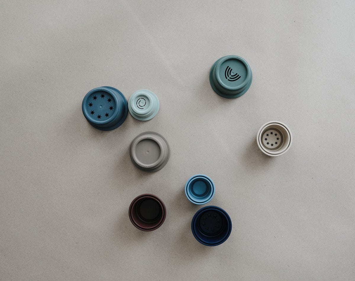Mushie Stacking Cups - Forest - MSC-50