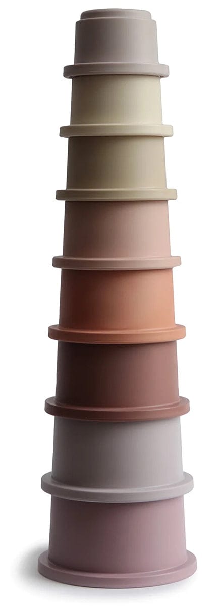 Mushie Stacking Cups Toy - Petal - MSC-60