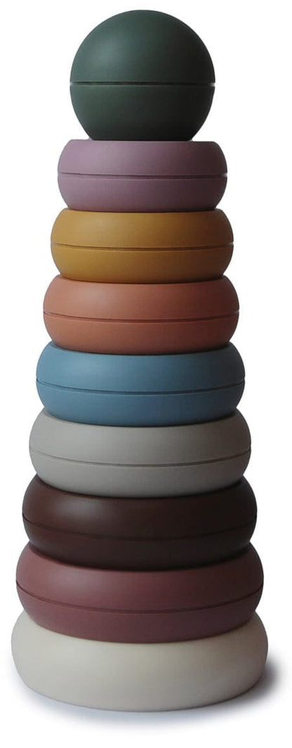 Mushie Stacking Ring Toy - Rustic - MSR-1002