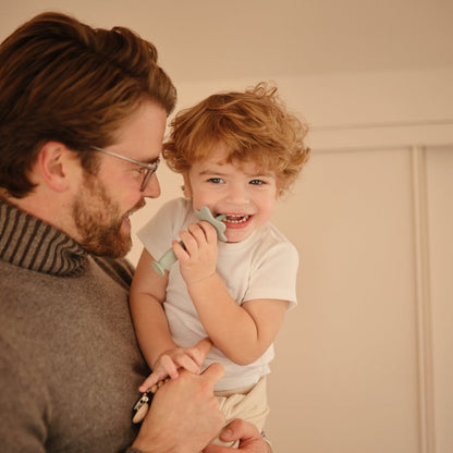 Mushie Star Training Toothbrush - Cambridge Blue - MSTT-2002