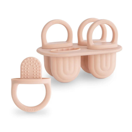 Mushie Toddler Ice Pop Tray - Blush - MIPT-1002