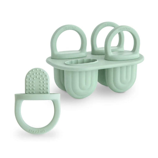 Mushie Toddler Ice Pop Tray - Cambridge Blue - MIPT-1001