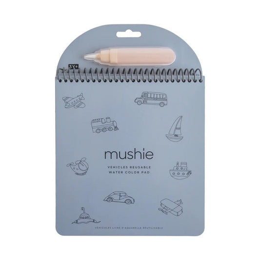 Mushie Vehicles Reusable Water Color Pad - WCP-1001