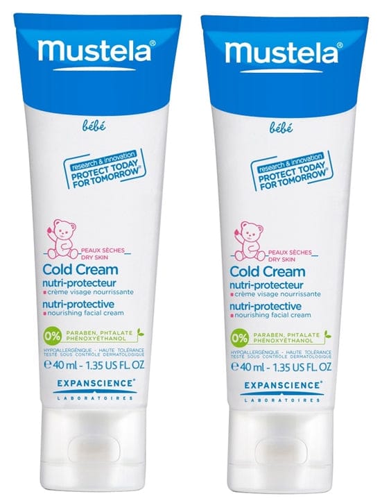 Mustela Cold Cream Nutri-Protective 1.3oz - 2 Pack - 1224-2PK