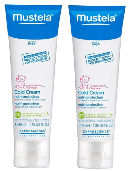 Mustela Cold Cream Nutri-Protective 1.3oz - 2 Pack - 1224-2PK