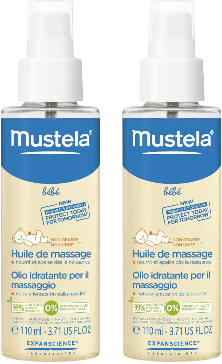 Mustela Massage Oil - 2 Pack - 1223-2PK