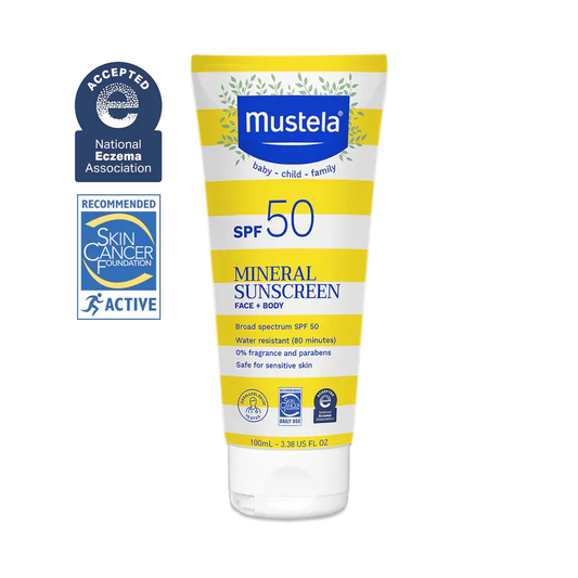 Mustela SPF50 Mineral Sunscreen Lotion - 3.4 oz - 6026-M