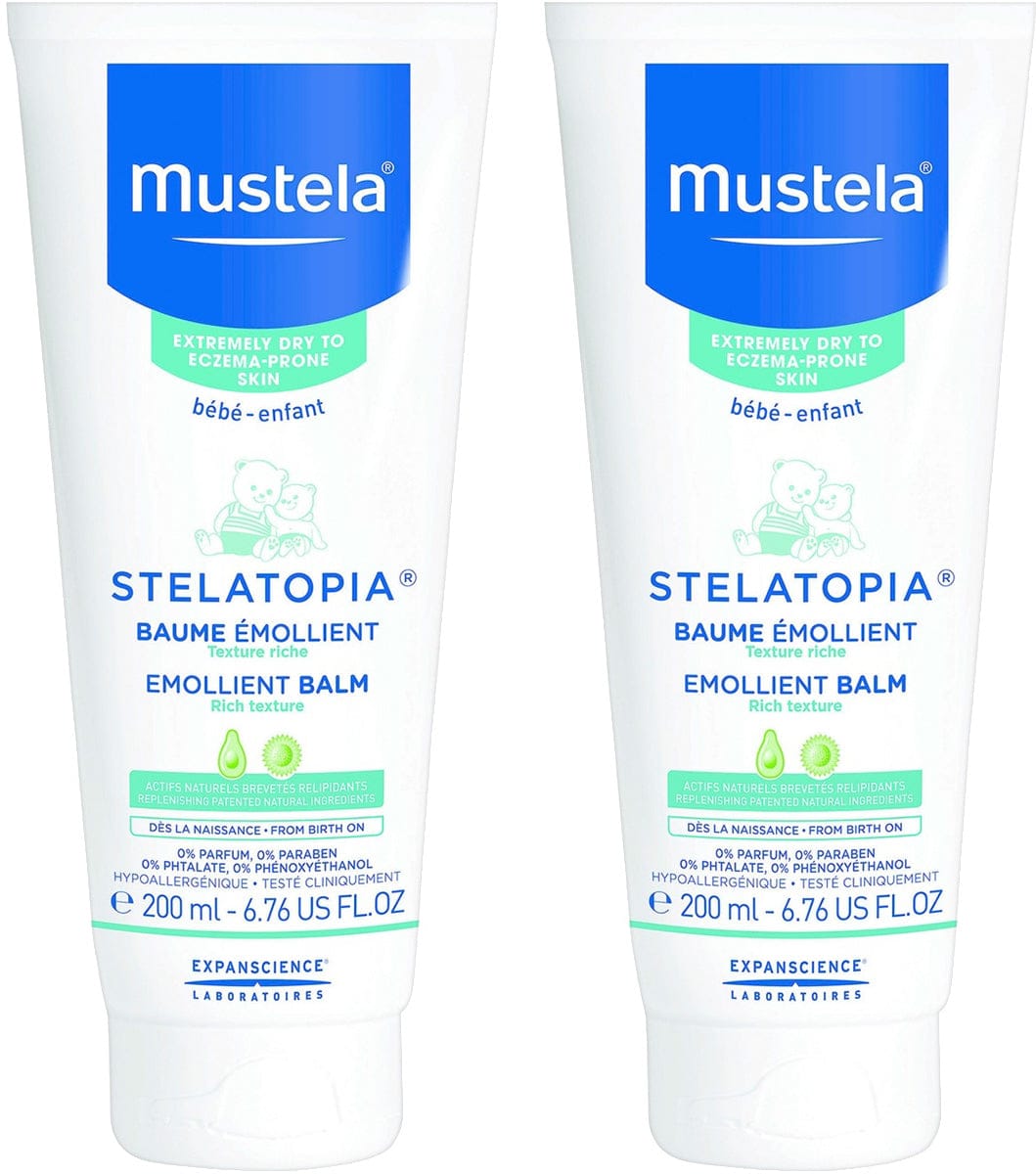 Mustela Stelatopia Lipid-Replenishing Balm, 6.7 fl oz - 2 Pack - 7013-2PK
