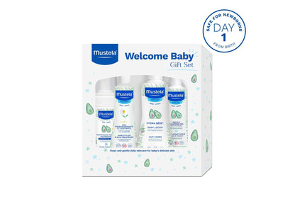 Mustela Welcome Baby 4-Piece Gift Set