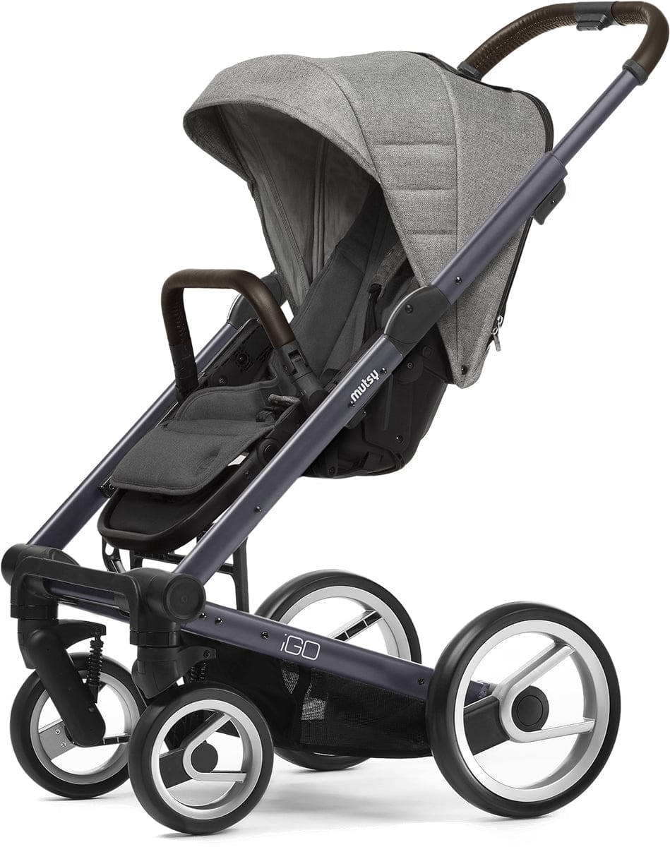 Mutsy Igo Stroller, Heritage Collection - Dark Grey/Dawn - IGODGHEDAWN