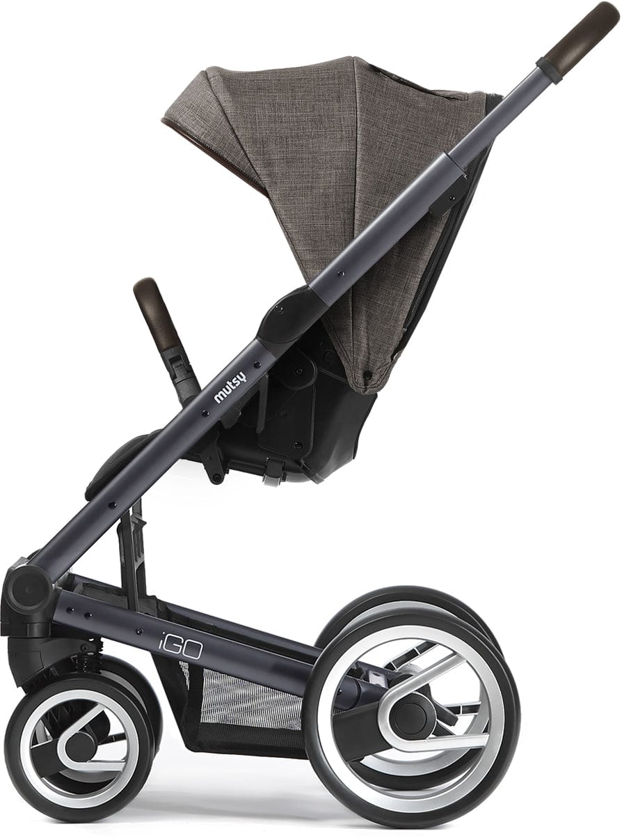 Mutsy Igo Stroller, Farmer Collection - Dark Grey/Earth - IGODGFAEARTH
