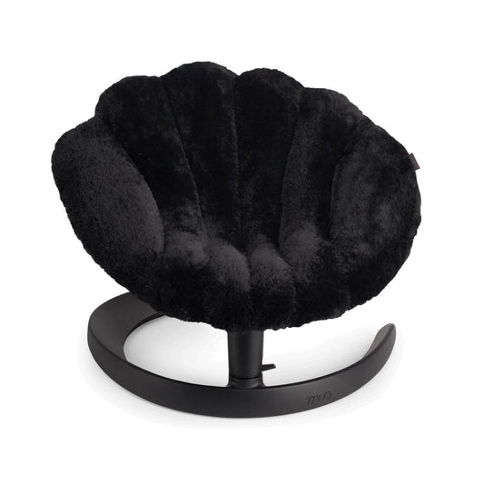 Tavo Pets Shell Pet Bed and Swaying Lounger - Onyx