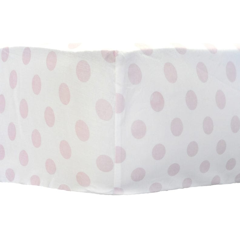 My Baby Sam Chevron Baby Pink Crib Sheet - CRSH172
