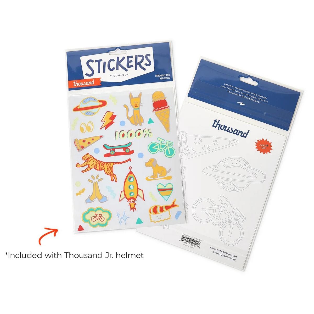 Thousand Jr Sticker Sheet - Thousand Jr - 1119500025