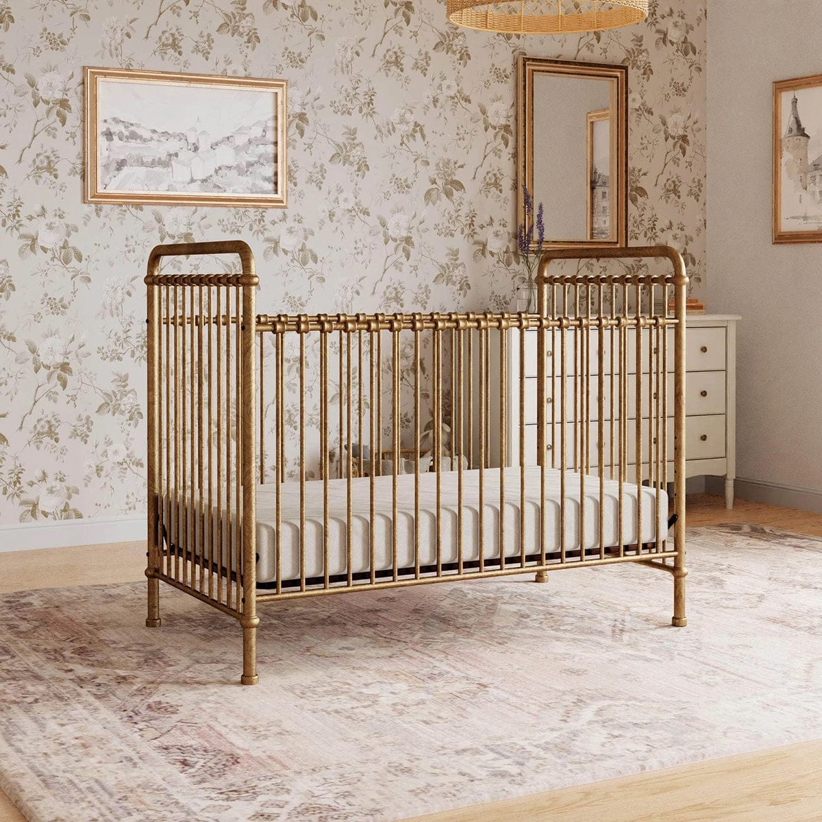 Namesake Abigail 3-in-1 Convertible Crib - Vintage Gold - M15501VG