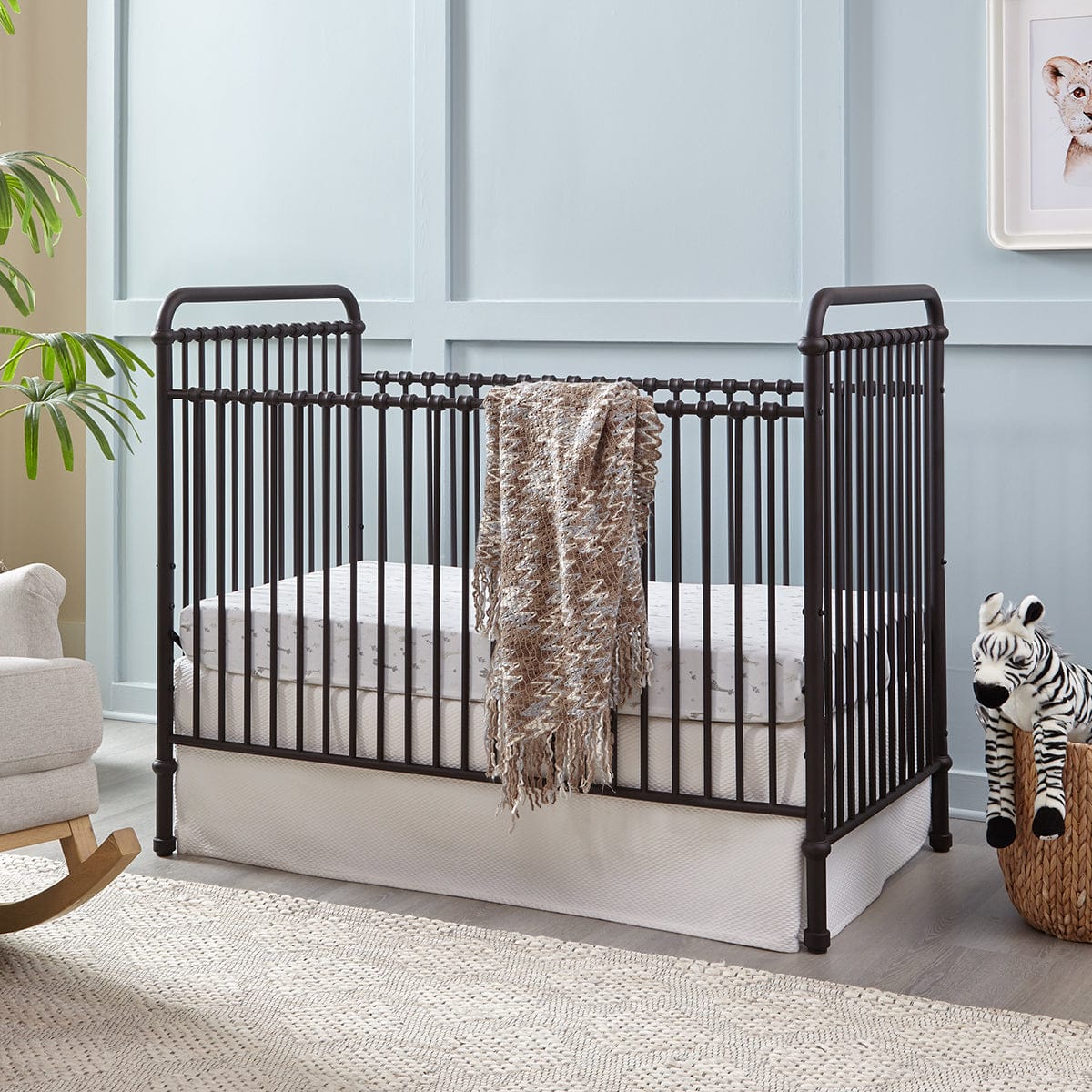 Namesake Abigail 3-in-1 Convertible Crib - Vintage Iron - B15501UR