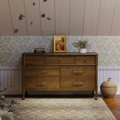 Namesake Alouette 7-Drawer Assembled Dresser - Natural Walnut - M31416NL