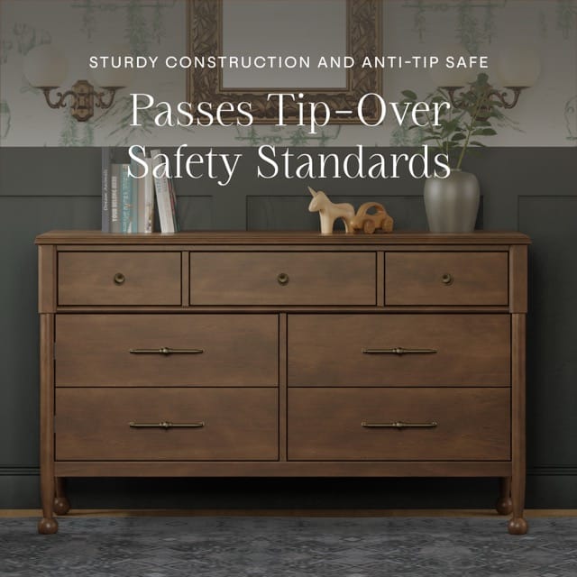 Namesake Alouette 7-Drawer Assembled Dresser - Natural Walnut - M31416NL