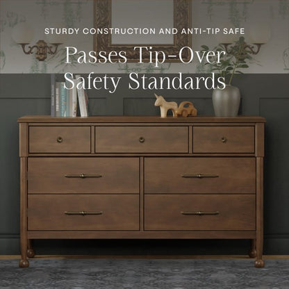 Namesake Alouette 7-Drawer Assembled Dresser - Natural Walnut - M31416NL