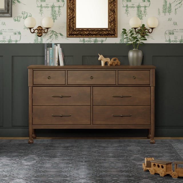Namesake Alouette 7-Drawer Assembled Dresser - Natural Walnut - M31416NL