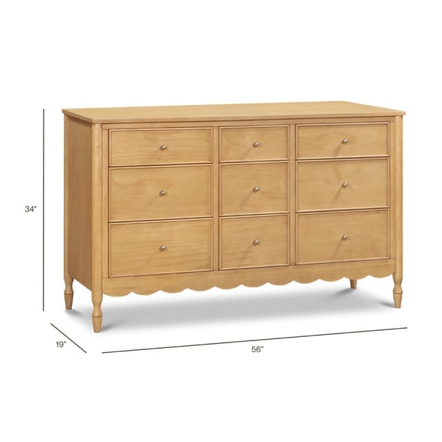 Namesake Ambrosia 9-Drawer Assembled Dresser - Honey - M32328HY