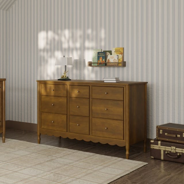 Namesake Ambrosia 9-Drawer Assembled Dresser - Natural Walnut - M32328NL