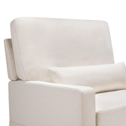 Namesake Crawford Pillowback Chair and a Half, Comfort Swivel Glider - Performance Cream Eco-Weave - M21797PCMEW