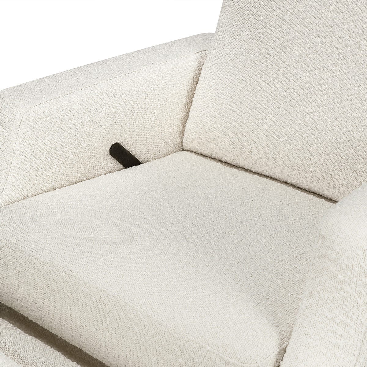 Namesake Crewe Swivel Glider Recliner - Ivory Boucle w/Light Wood Base - M22287WBLB
