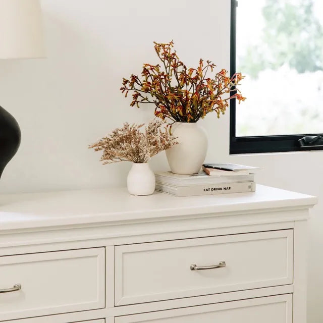 Namesake Darlington 6-Drawer Assembled Dresser - Warm White - M15816RW