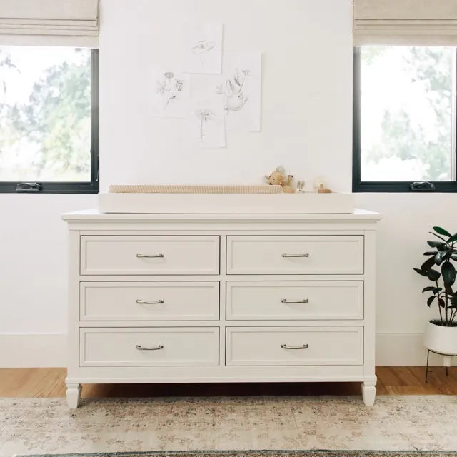 Namesake Darlington 6-Drawer Assembled Dresser - Warm White - M15816RW